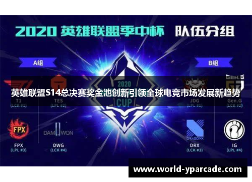 英雄联盟S14总决赛奖金池创新引领全球电竞市场发展新趋势
